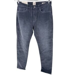 Flint and Tinder Gray Corduroy Pants‎ 33x32 Tapered Fit Mens Huckberry